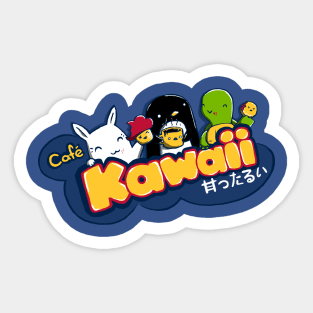 Cafe Kawaii Sticker